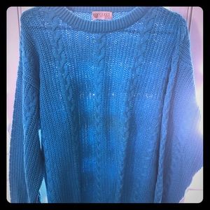 Gucci blue men sweater
